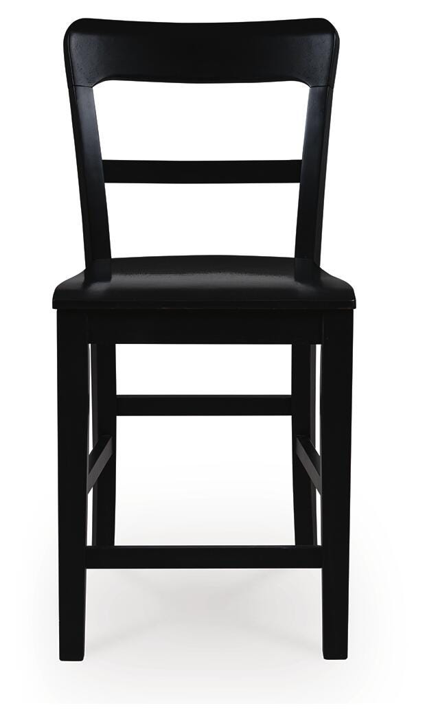 Greddinton Counter Height Dining Table and 4 Barstools