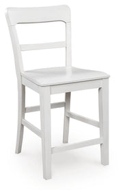 Greddinton Counter Height Dining Table and 4 Barstools