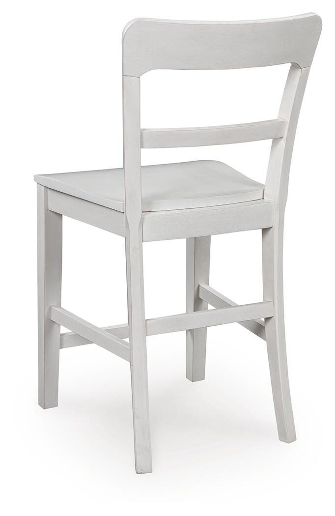 Greddinton Counter Height Dining Table and 6 Barstools