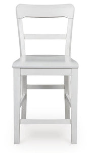 Greddinton Counter Height Dining Table and 4 Barstools