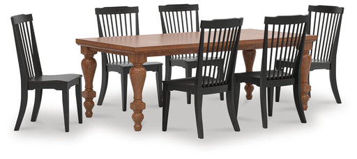 Greddinton Dining Table and 6 Chairs