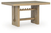 Lasinger Counter Height Dining Table and 4 Barstools