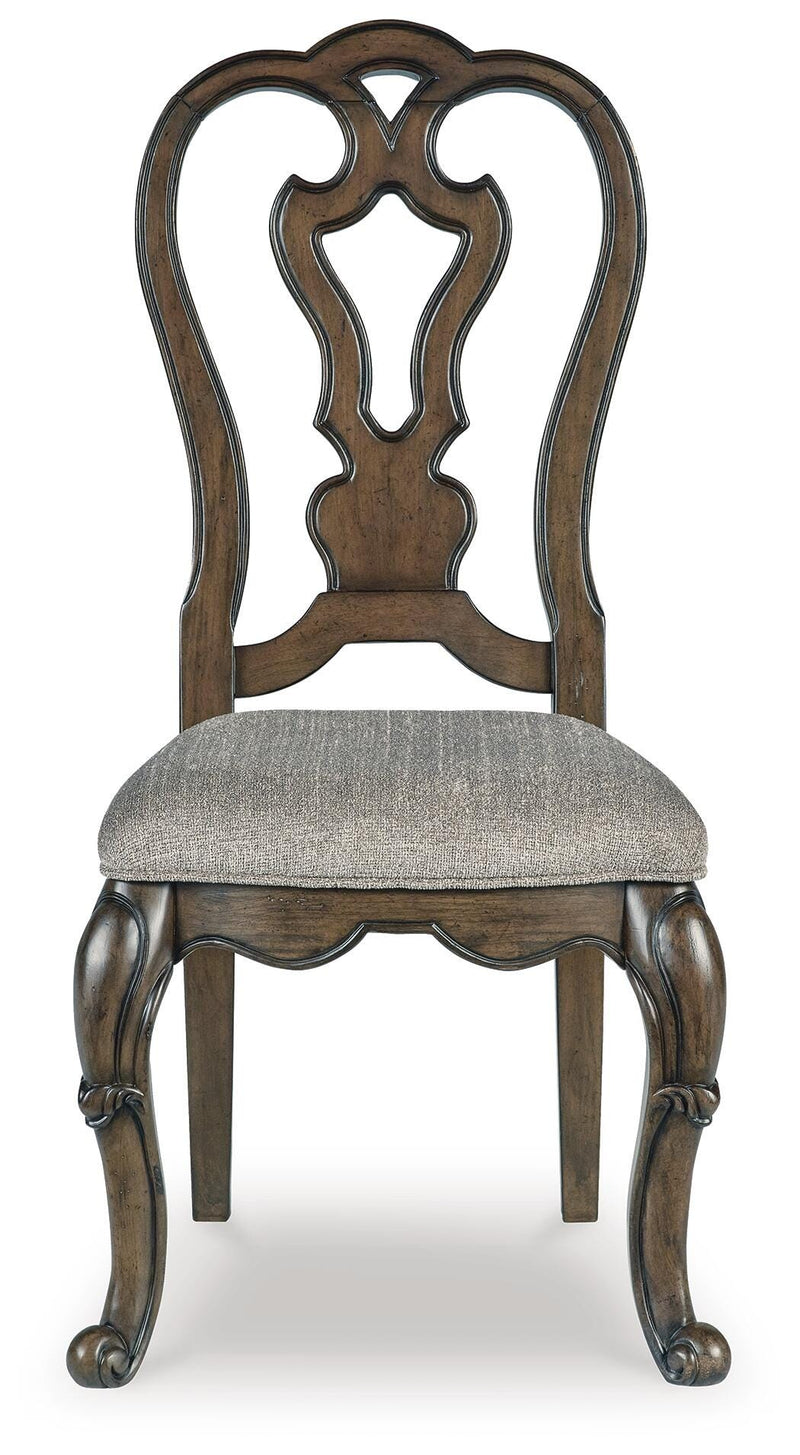 Maylee Dining Table, 6 Chairs and Bench