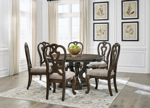 Maylee Dining Table and 6 Chairs