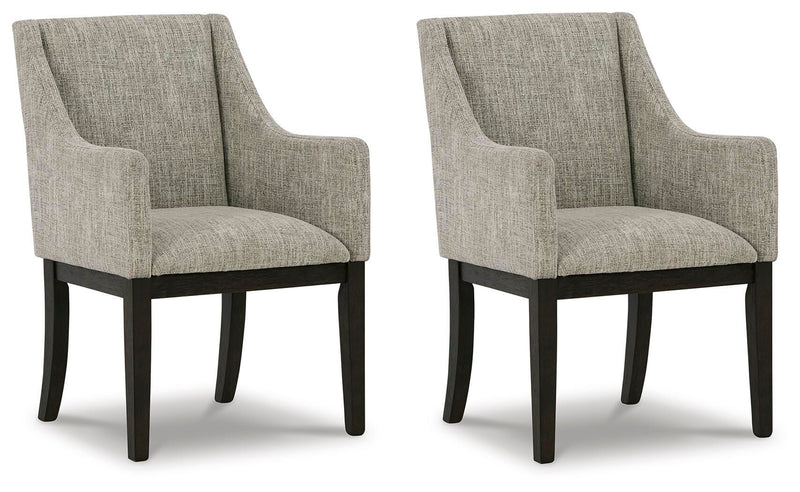 Burkhaus Dining Arm Chair (Set of 2)