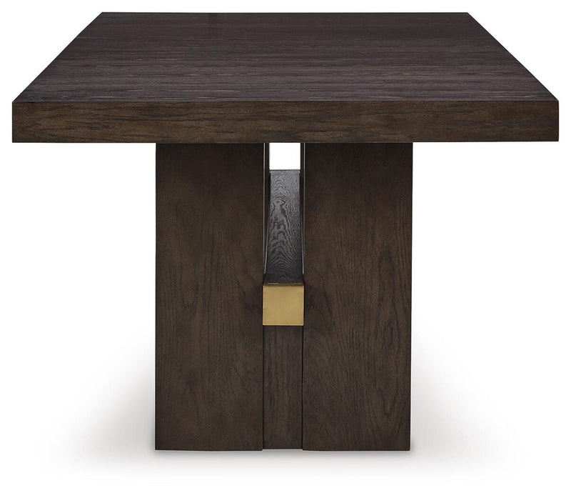 Burkhaus Dining Table and 4 Chairs
