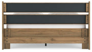 Deanlow Queen Platform Panel Bed