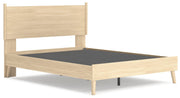 Cabinella Queen Platform Panel Bed