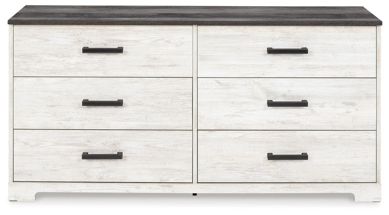 Shawburn Dresser and 2 Nightstands