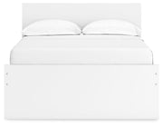 Onita Full Panel Platform Bed with 1 Side Storage