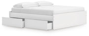 Onita King Platform Bed with 1 Side Storage