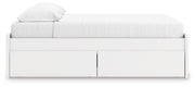 Onita King Platform Bed with 1 Side Storage