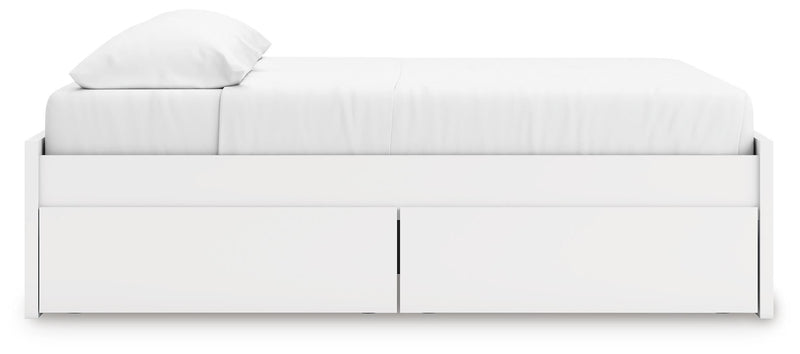 Onita King Platform Bed with 1 Side Storage