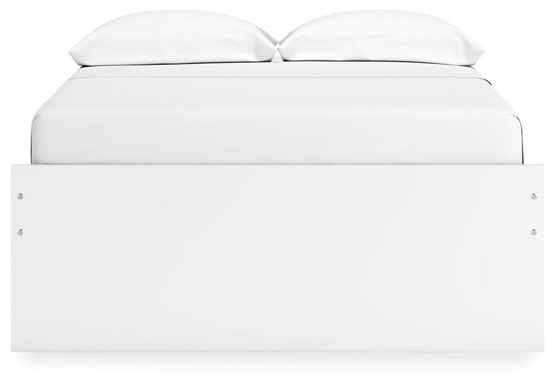Onita Full Platform Bed with 1 Side Storage