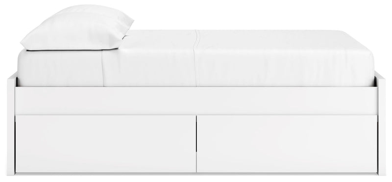 Onita Full Platform Bed with 1 Side Storage