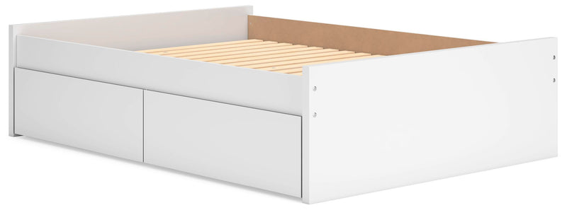 Onita Full Platform Bed with 2 Side Storage