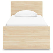 Onita Twin Panel Platform Bed with 1 Side Storage