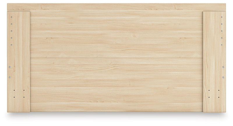 Onita King Panel Platform Bed with 1 Side Storage