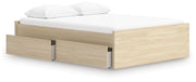 Onita Queen Platform Bed with 2 Side Storage