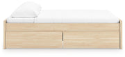 Onita King Platform Bed with 1 Side Storage