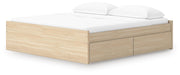 Onita King Platform Bed with 2 Side Storage