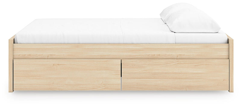 Onita King Platform Bed with 2 Side Storage