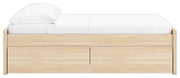 Onita Full Platform Bed with 1 Side Storage