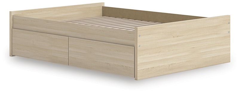 Onita Full Platform Bed with 2 Side Storage