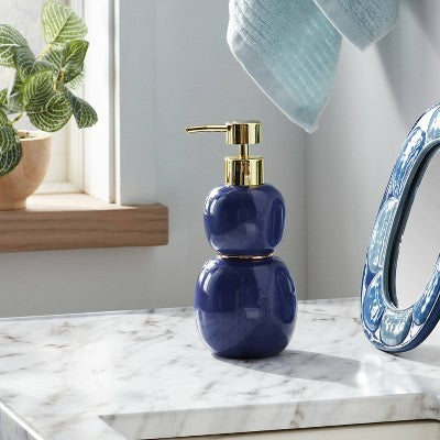 Soap Pump - Opalhouse Designed with Jungalow: Stoneware Hand Dispenser for Bathroom