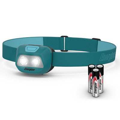 Energizer HDL10 LED Headlamp, 250 Lumens, Impact & Water-Resistant, High/Low, AAA Battery