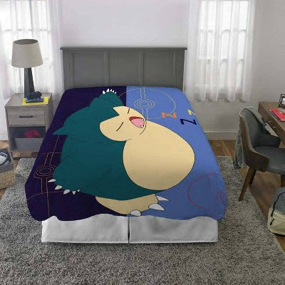 Pokemon Snorlax Mode Kids' Blanket