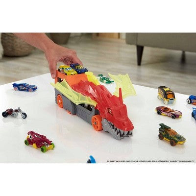 Hot Wheels Dragon Launch Transporter Vehicle