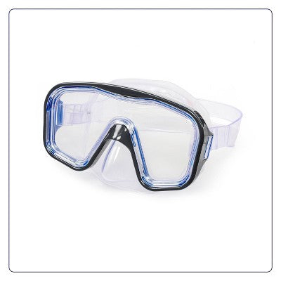 Aqua Leisure DOMINICA Adult Snorkel Mask Combo - Black