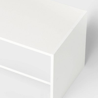 31'' Stackable Shelf White - Brightroom
