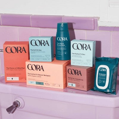 Cora Organic Cotton Mix Pack Tampons - Super/Super Plus - 32ct