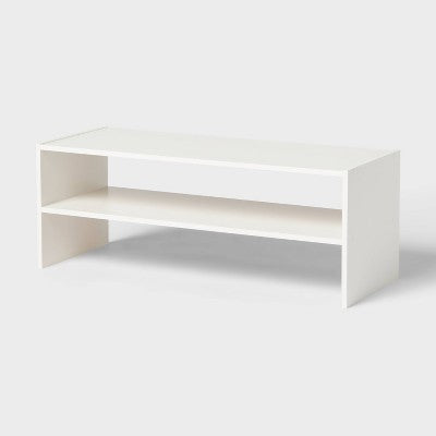 31'' Stackable Shelf White - Brightroom
