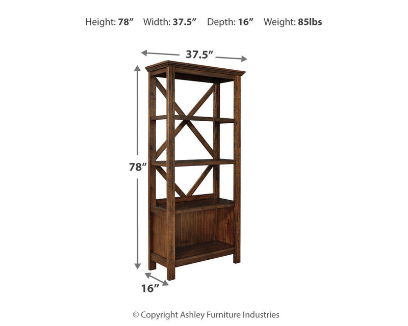 Baldridge 75" Bookcase