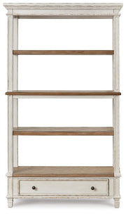 Realyn Lift-top Desk, L-shaped Desk and 4 Bookcases