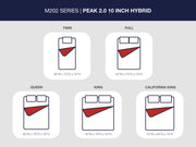 Peak 2.0 10 Hybrid King Mattress