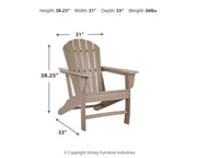 Sundown Treasure Adirondack Chair with End Table