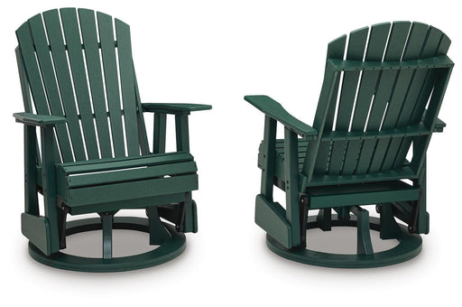 Shell Beach Outdoor Swivel Glider Chair