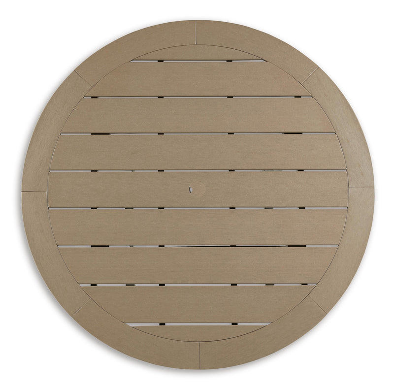 Fairen Trail Outdoor Counter Height Dining Table with 2 Barstools