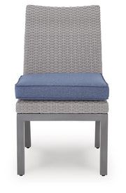 Half Moon Beach Outdoor Side Chair with Cushion (Set of 2)