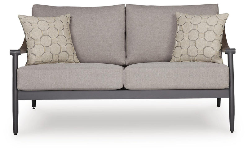 Ocean Beach Outdoor Loveseat with Cushion