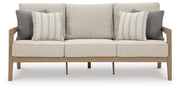 Hallow Creek Outdoor Sofa with Cushion