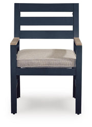 East Beach Outdoor Arm Chair with Cushion (Set of 2)