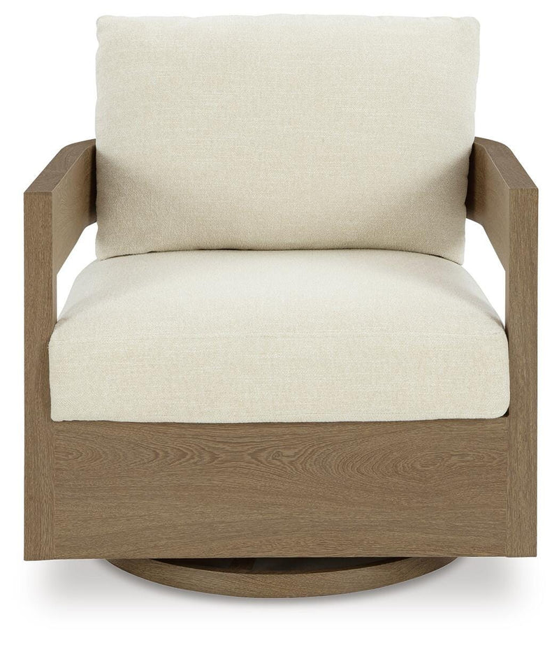 Serene Bay Outdoor Swivel Glider Chair with Cushion