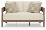 Serene Bay Outdoor Loveseat with Cushion