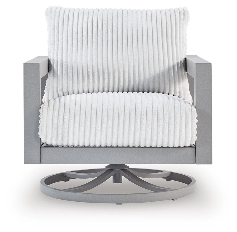 Hurley Park Outdoor Sofa, 2 Lounge Chairs and Coffee Table