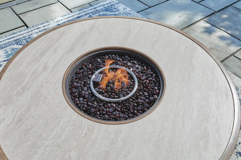 Rainier Ranch Fire Pit Table